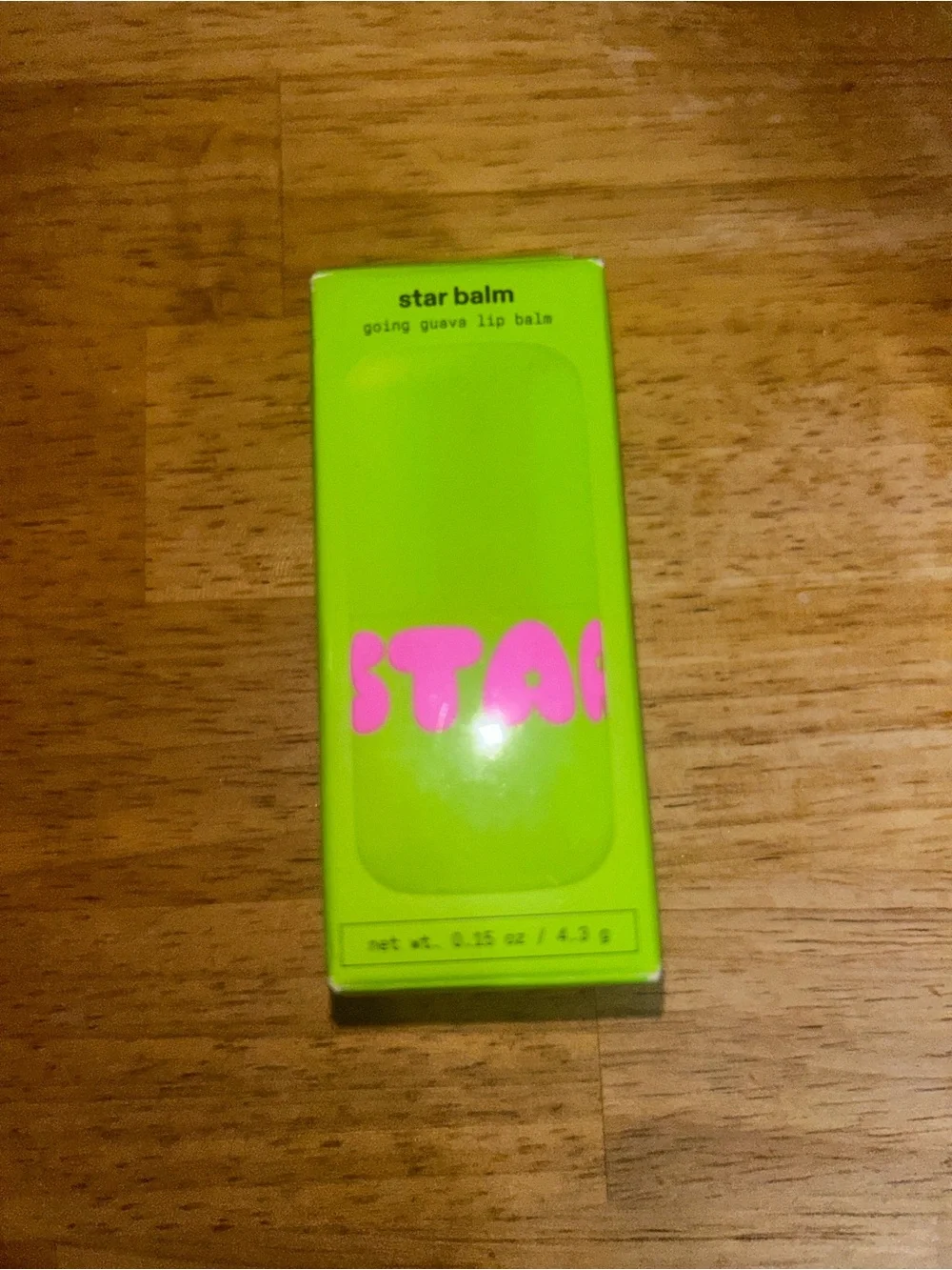 Star Balm Going Guava Lip Balm - Bright Green & Soft Pink
